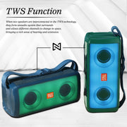 T&G TG345 Portable Outdoor Color LED Wireless Bluetooth Speaker(Blue)