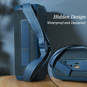 T&G TG345 Portable Outdoor Color LED Wireless Bluetooth Speaker(Blue)