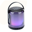 T&G TG376 360 Degree Full Screen LED Light RGB Multicolor Wireless Bluetooth Speaker Subwoofer(Black) - free shipping - PMC TechLife - Order now!