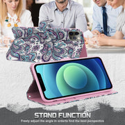 For Samsung Galaxy A24 3D Painting Pattern TPU + PU Leather Phone Case(Swirl Pattern)