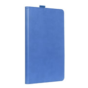 For Lenovo Tab P11 Pro Gen2 11.2 2022 TB132/138 Embossed Front Stand Leather Smart Tablet Case(Blue)