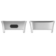 For Xiaomi Redmi Watch 3 / Mi Watch Lite 3 1 Pair Metal Watch Band Connector(Silver) -  by PMC TechLife | Online Shopping South Africa | PMC TechLife