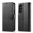 For Samsung Galaxy Z Fold5 5G LC.IMEEKE Calf Texture Leather Phone Case(Black) - free shipping - PMC TechLife - Order now!
