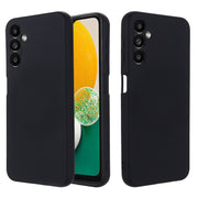 For Samsung Galaxy A14 4G Pure Color Liquid Silicone Shockproof Phone Case(Black)