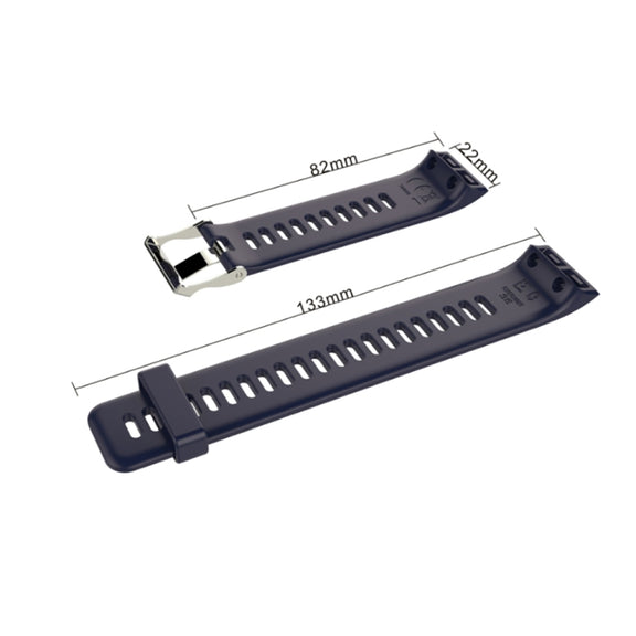 Compatible with Garmin Compatible witherunner 30 / 35 Silicone Watch Band(Blue)