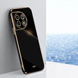 For OnePlus Ace 2 XINLI Straight Edge 6D Electroplate TPU Phone Case(Black) - free shipping - PMC TechLife - Order now!