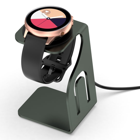 For Samsung Galaxy Watch4 / Watch3 / Active2 / Active Aluminum Alloy Metal Watch Charging Stand without Charger