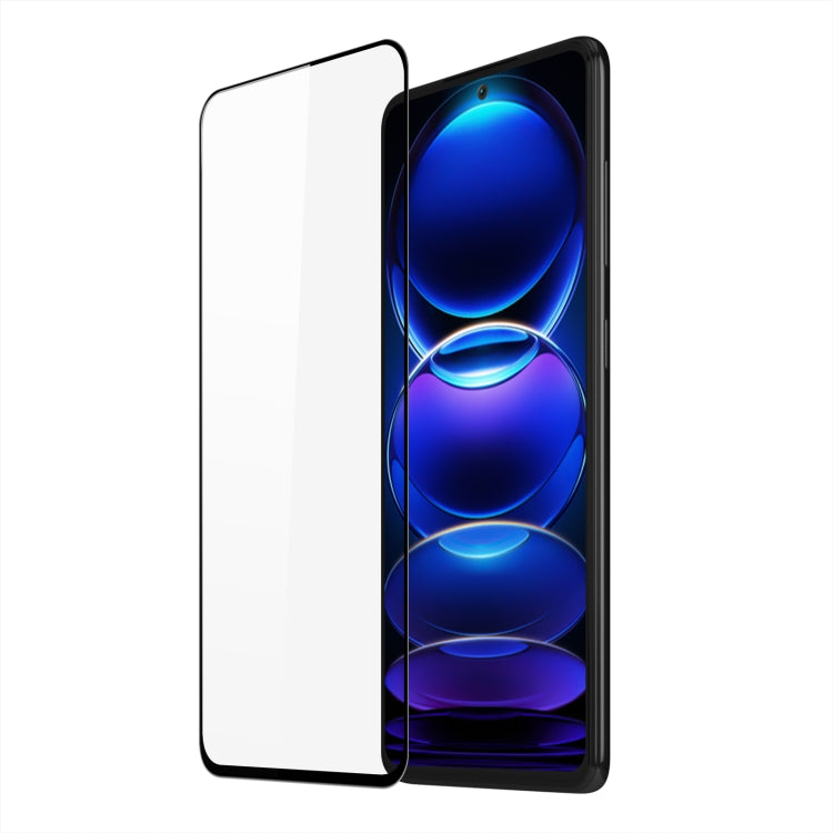 For Xiaomi Redmi Note 12 4G Global 10pcs DUX DUCIS 0.33mm 9H Medium Alumina Tempered Glass Film