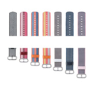 Compatible with Garmin Vivoactive 3 Nylon Watch Band with Buckle(Blue)