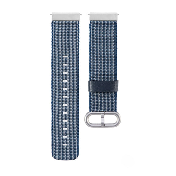 Compatible with Garmin Vivoactive 3 Nylon Watch Band with Buckle(Blue)