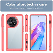 For OnePlus 11R 5G Colorful Series Acrylic + TPU Phone Case(Red)