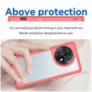For OnePlus 11R 5G Colorful Series Acrylic + TPU Phone Case(Red)