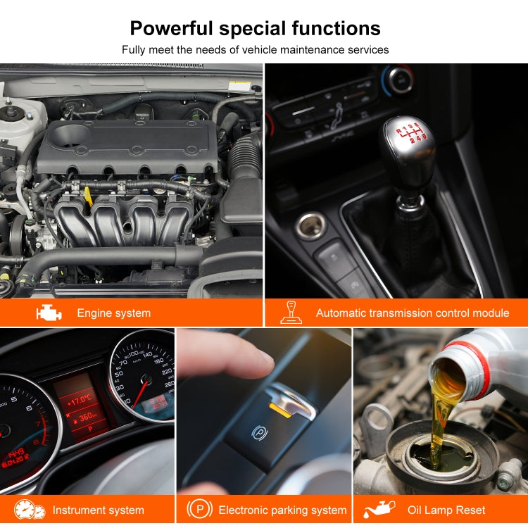 For BMW KONNWE KW480 2.8 inch Color Screen OBD2 Car Fault Detector