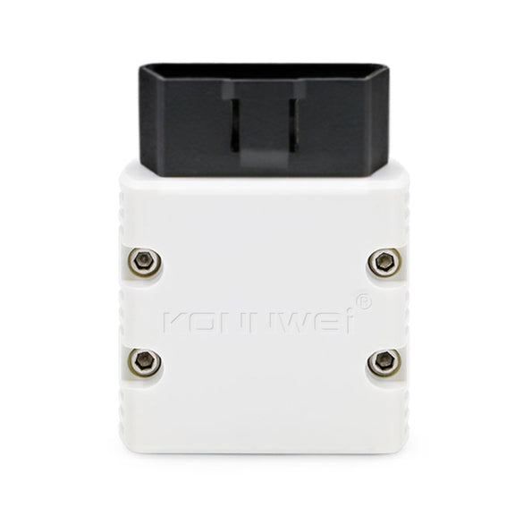 KONNWEI KW902 Bluetooth 5.0 OBD2 Car Fault Diagnostic Scan Tools Support IOS / Android(White)