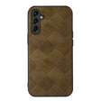 For Samsung Galaxy A24 4G Weave Plaid PU Phone Case(Green) - free shipping - PMC TechLife - Order now!