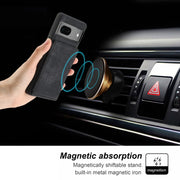 For Google Pixel 7 5G Dream Magnetic Back Cover Card Wallet Phone Case(Black)