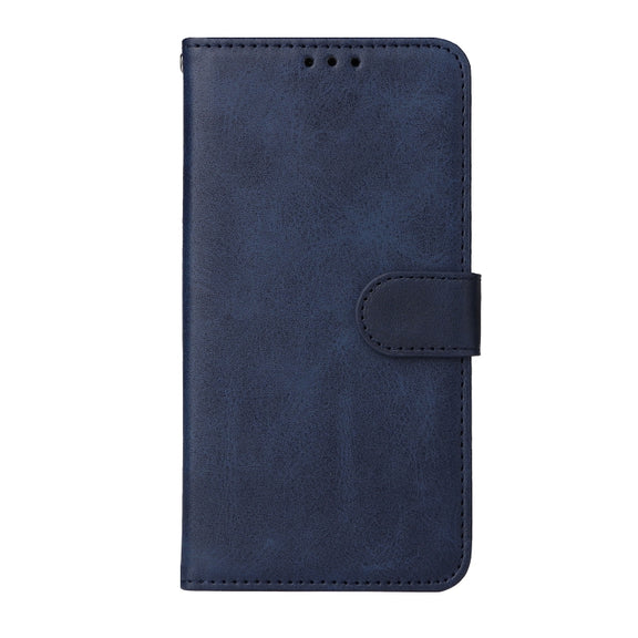 For Honor X7a Classic Calf Texture Flip Leather Phone Case(Blue)