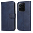 For vivo V25 5G/V25e 4G/X80 Lite Classic Calf Texture Flip Leather Phone Case(Blue) - free shipping - PMC TechLife - Order now!
