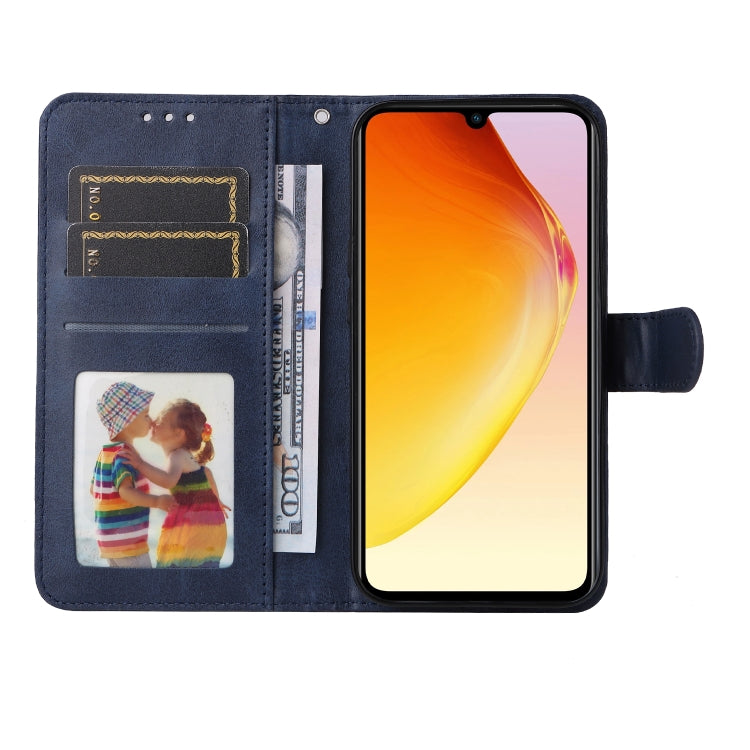 For vivo V25 5G/V25e 4G/X80 Lite Classic Calf Texture Flip Leather Phone Case(Blue)