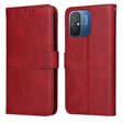 For Xiaomi Redmi 11A 4G/12C Classic Calf Texture Flip Leather Phone Case(Red) - free shipping - PMC TechLife - Order now!