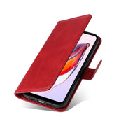 For Xiaomi Redmi 11A 4G/12C Classic Calf Texture Flip Leather Phone Case(Red)