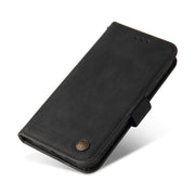 For Honor X9a/X40 5G/Magic5 Lite Skin Feel Life Tree Metal Button Leather Phone Case(Black)