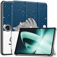 For OnePlus Pad Custer Painted 3-Fold Holder Smart Leather Tablet Case(Lazy Cat) - free shipping - PMC TechLife - Order now!