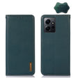 For Xiaomi Redmi Note 12 4G Global KHAZNEH Nappa Top Layer Cowhide Leather Phone Case(Green) - Note 12 Cases by PMC TechLife | Online Shopping South Africa | PMC TechLife