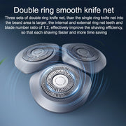 Original Xiaomi Mijia Electric Shaver S101 with 3 Cutter Head IPX7 Water-resistant(Blue)