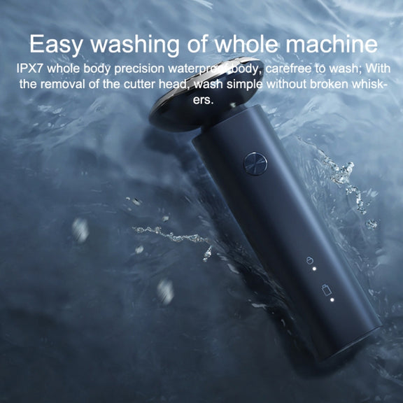 Original Xiaomi Mijia Electric Shaver S101 with 3 Cutter Head IPX7 Water-resistant(Blue)