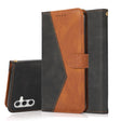 For Samsung Galaxy A14 / A04s Dual-color Stitching Leather Phone Case(Black Brown) - free shipping - PMC TechLife - Order now!