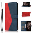 For Samsung Galaxy A50 / A30s / A50s Dual-color Stitching Leather Phone Case(Red Blue) - free shipping - PMC TechLife - Order now!