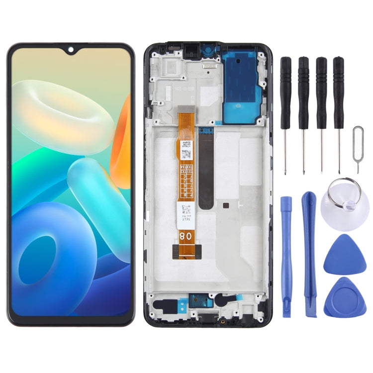 OEM LCD Screen For vivo Y74s / Y76s Digitizer Full Assembly With Frame