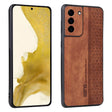 For Samsung Galaxy S21+ 5G AZNS 3D Embossed Skin Feel Phone Case(Brown) - Galaxy S21+ 5G Cases by AZNS | Online Shopping South Africa | PMC TechLife | Buy Now Pay Later Mobicred