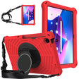 For Lenovo Tab M10 Plus 10.6 3rd Gen 2022 Spider King Silicone Protective Tablet Case(Red) - free shipping - PMC TechLife - Order now!
