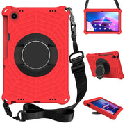 For Lenovo Tab M10 Plus 10.6 3rd Gen 2022 Spider King Silicone Protective Tablet Case(Red)