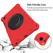 For Lenovo Tab M10 Plus 10.6 3rd Gen 2022 Spider King Silicone Protective Tablet Case(Red)