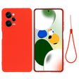 For Xiaomi Redmi Note 12 Pro Speed/Poco X5 Pro Pure Color Liquid Silicone Shockproof Phone Case(Red) - free shipping - PMC TechLife - Order now!