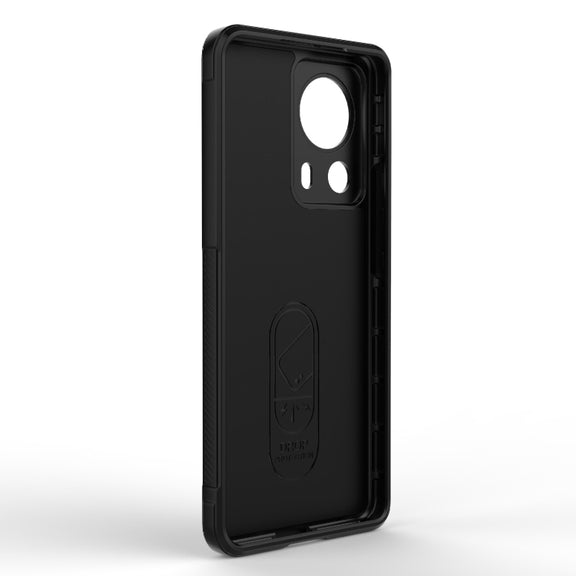 For Xiaomi 13 Lite Magic Shield TPU + Flannel Phone Case(White)