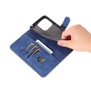 For Xiaomi Redmi 12C / Redmi 11A / Poco C55 AZNS Skin Feel Calf Texture Flip Leather Phone Case(Blue)