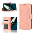 For OnePlus 11R / Ace 2 Skin Feel Calf Texture Card Slots Leather Phone Case(Pink) - free shipping - PMC TechLife - Order now!