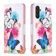For Samsung Galaxy A24 4G Colored Drawing Pattern Leather Phone Case(Butterflies) - free shipping - PMC TechLife - Order now!