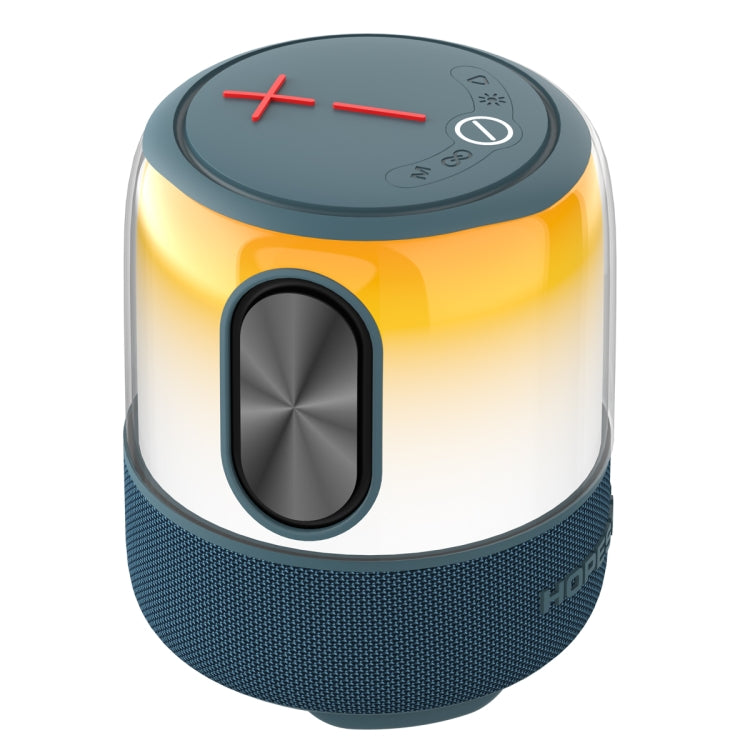 HOPESTAR SC-01 Water-resistant LED Light Wireless Bluetooth Speaker(Blue)