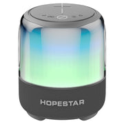 HOPESTAR SC-01 Water-resistant LED Light Wireless Bluetooth Speaker(Grey)