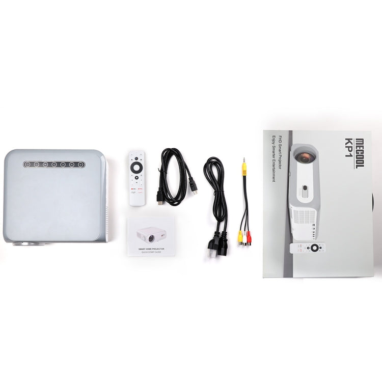 MECOOL KP1 1920x1080P 700ANSI Lumens Portable Mini LCD Smart Projector(UK Plug)