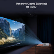 MECOOL KP1 1920x1080P 700ANSI Lumens Portable Mini LCD Smart Projector(UK Plug)
