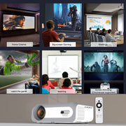 MECOOL KP1 1920x1080P 700ANSI Lumens Portable Mini LCD Smart Projector(UK Plug)