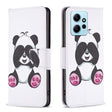 For Xiaomi Redmi Note 12 4G Global Colored Drawing Leather Phone Case(Panda) - free shipping - PMC TechLife - Order now!