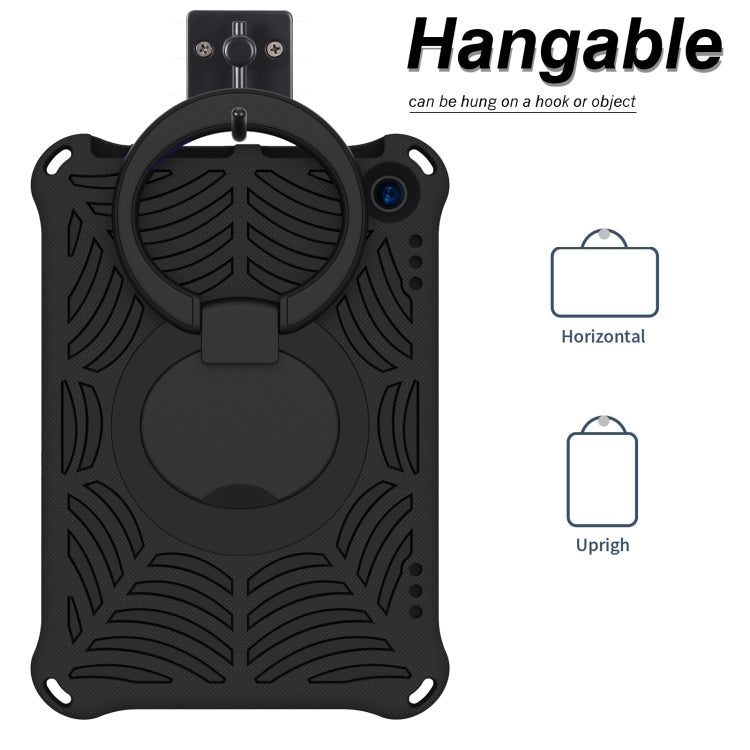 For Amazon Kindle Fire HD 8 2022 / 2020 Spider King Silicone Protective Tablet Case(Black)