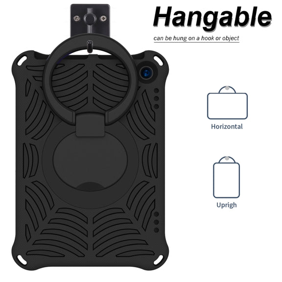 For Amazon Kindle Fire HD 8 2022 / 2020 Spider King Silicone Protective Tablet Case(Black)